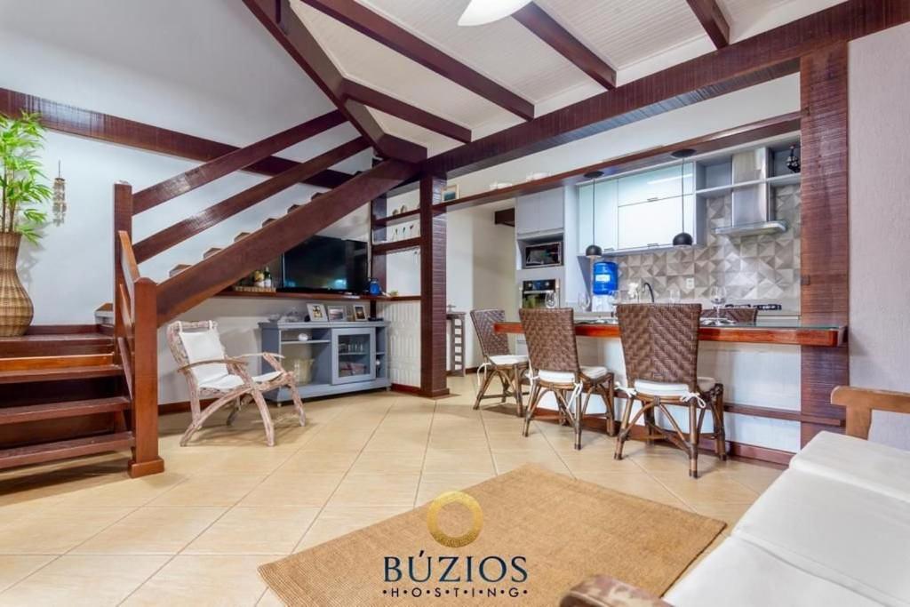 Pertinho da praia! - Casa confortável 3 quartos, wi-fi, churrasqueira privativa Búzios Esterno foto